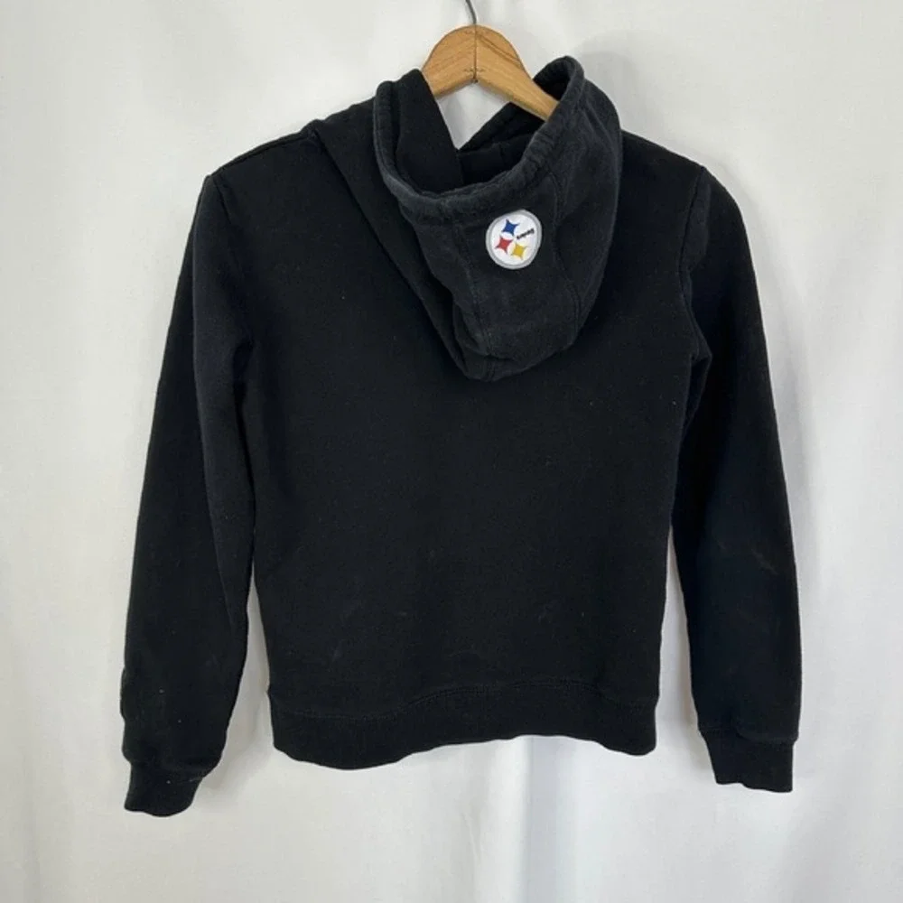 NFL Pittsburgh‎ Steelers Hoodie Pullover Sweatshirt Football Fan Youth Small